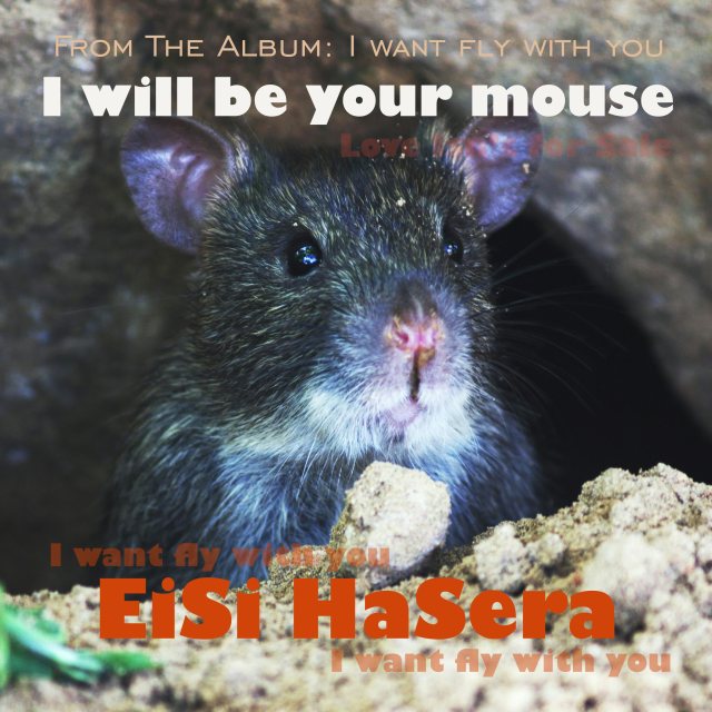 I will be your mouse